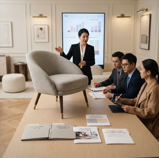 China furniture sourcing cost breakdown