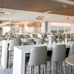 Commercial poolside furniture for the LAFC project by JL&C Furniture