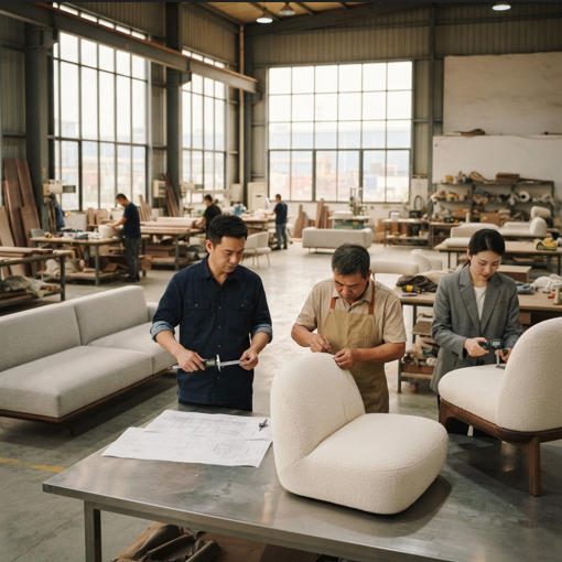 Foshan furniture factory custom luxury manufacturing