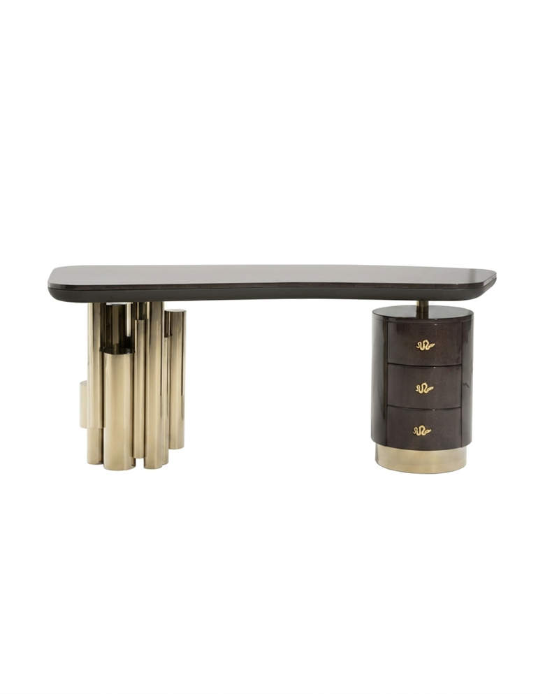 Custom-Home-Office-Desk-Wood-Lacquer-Steel-JLC-Furniture